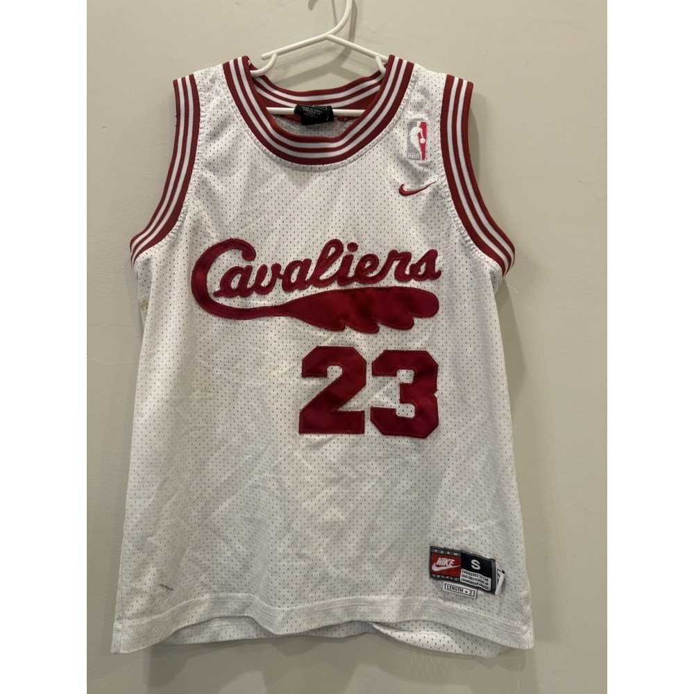 Nike Lebron James Jersey Cleveland Cavaliers Youth Small Retro 1972